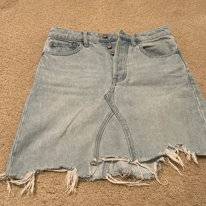 Denim skirt